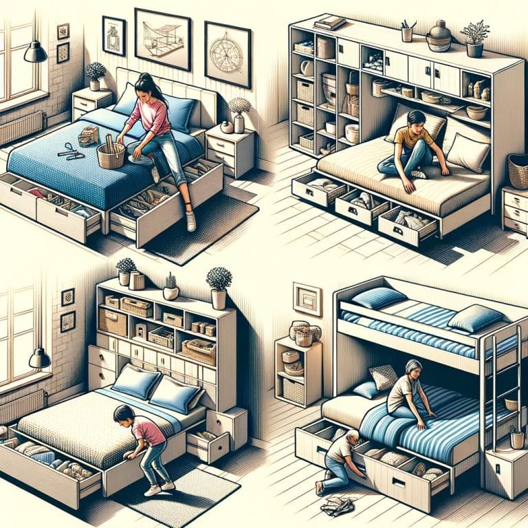 Bed Storage Solutions 9 maximize organization with innovative BED STORAGE SOLUTIONS for small spaces