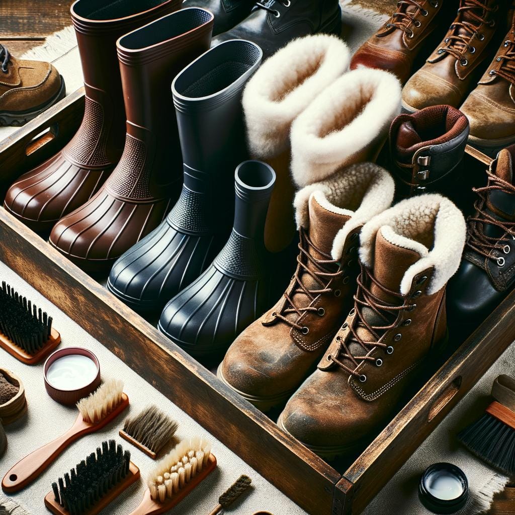 Keep floors clean with durable organizer for mudroom or entryway