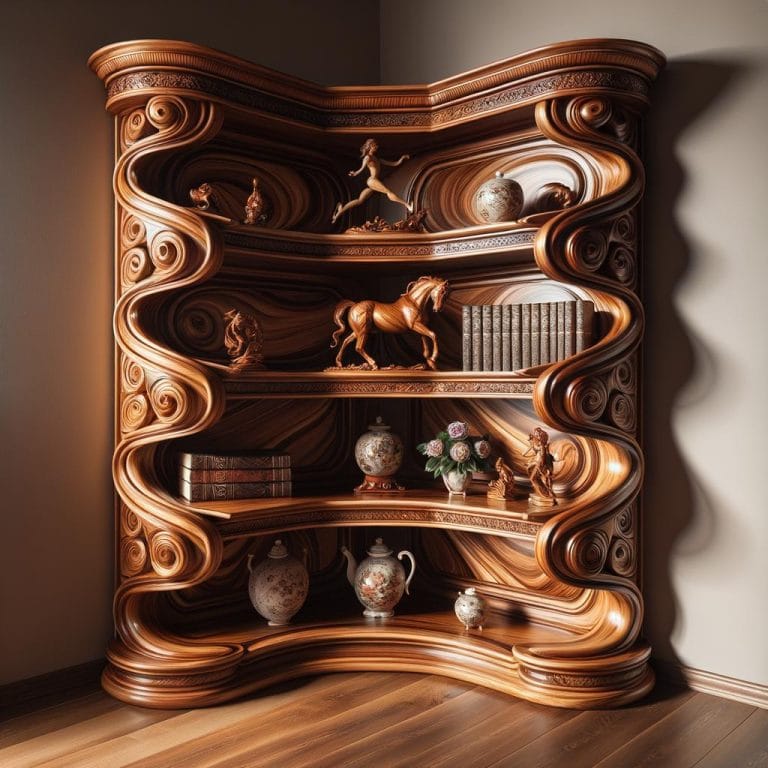 Corner Shelving Units 13 Modern corner shelving units perfect for maximizing space utilization in any room decor