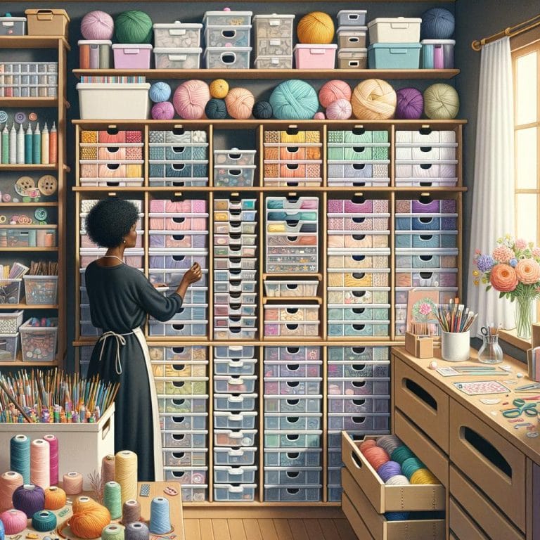 Crafting Supply Storage 3 Organize crafting supplies with versatile storage solutions