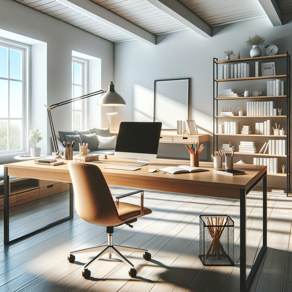 Creating a Productive Workspace Organize desk essentials for creating a productive workspace