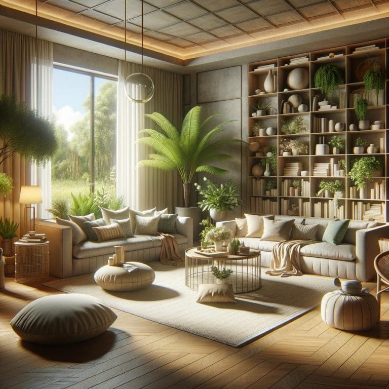 Creating Calming Spaces 5 Creating cozy corners with plants and soothing colors for calming spaces