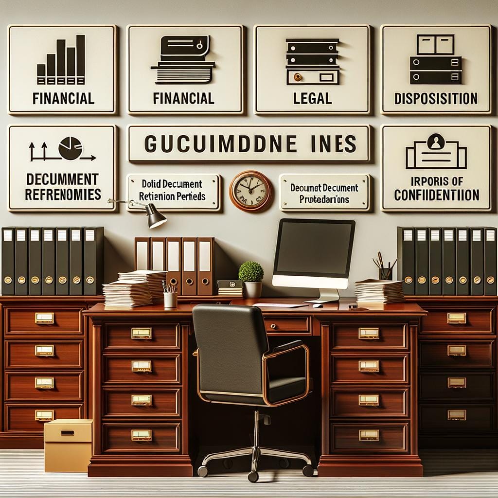 Document Retention Guidelines Compliance tips for document management and data retention policies