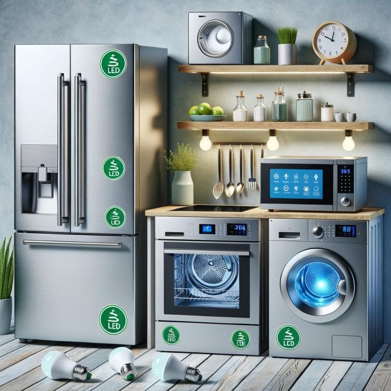 Enhance eco-friendliness with ENERGY-EFFICIENT APPLIANCES