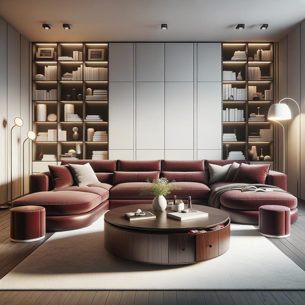 Furniture With Storage Capabilities Versatile furniture with storage capabilities ideal for maximizing space in small rooms