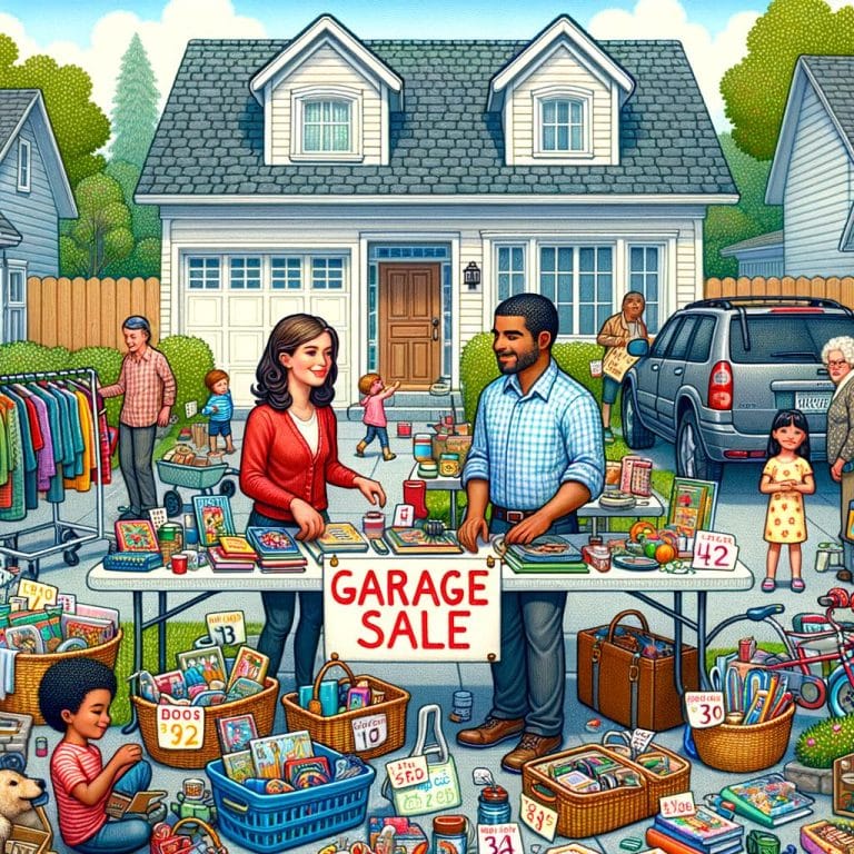 Garage Sale Preparation 1 Organize items, price tags, advertise online - key to successful Garage Sale Preparation