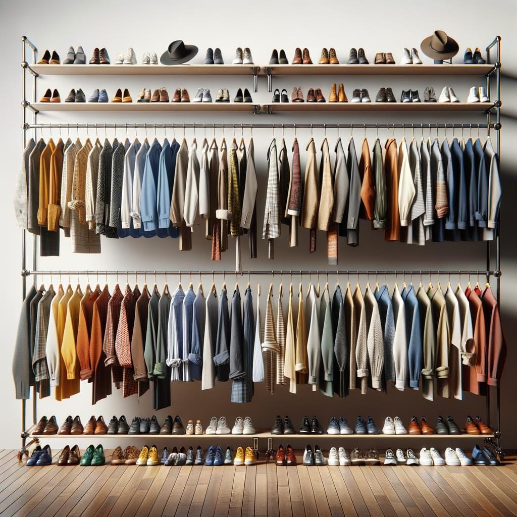 Hanging Racks for Clothes - Efficient organization with hanging racks for clothes - maximize space and keep garments wrinkle-free