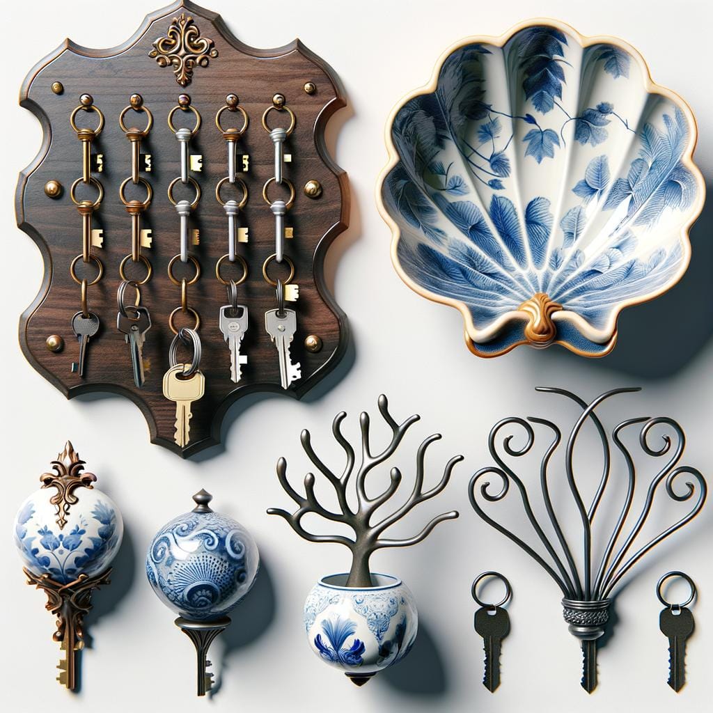 Modern, minimalist, and intricate key holder designs to organize your keys efficiently