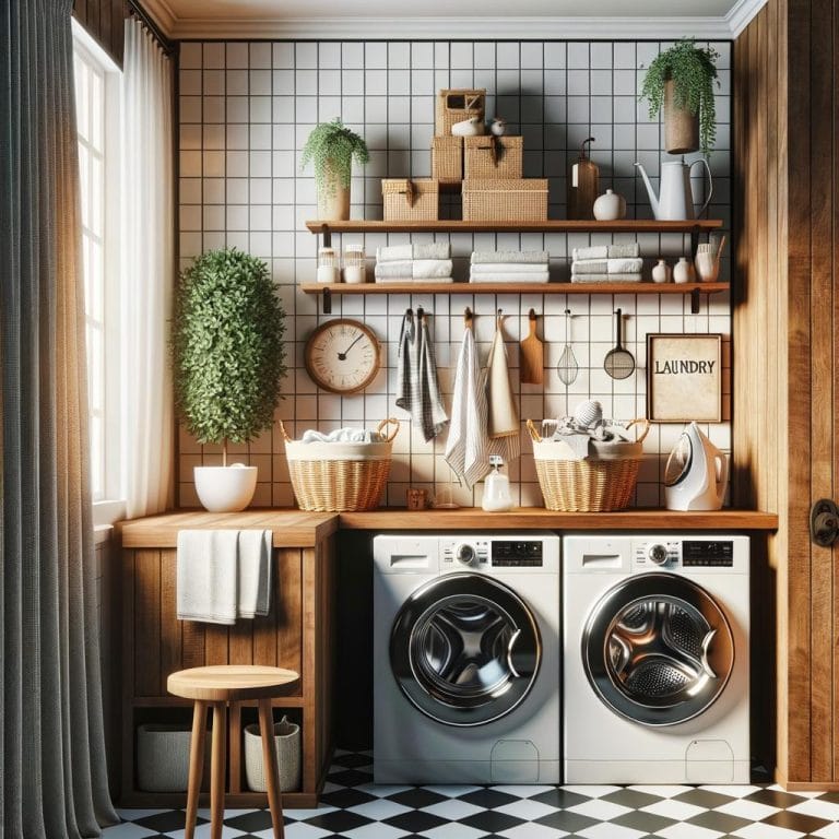 Laundry Room Decor Ideas 3 maximize space, add unique accents, choose calming colors