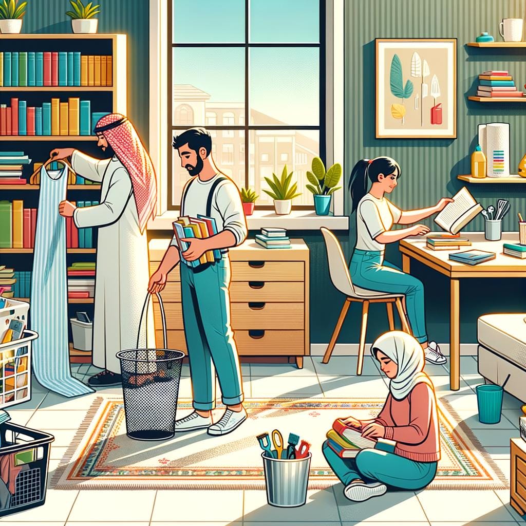 MAINTAINING DECLUTTERED SPACES