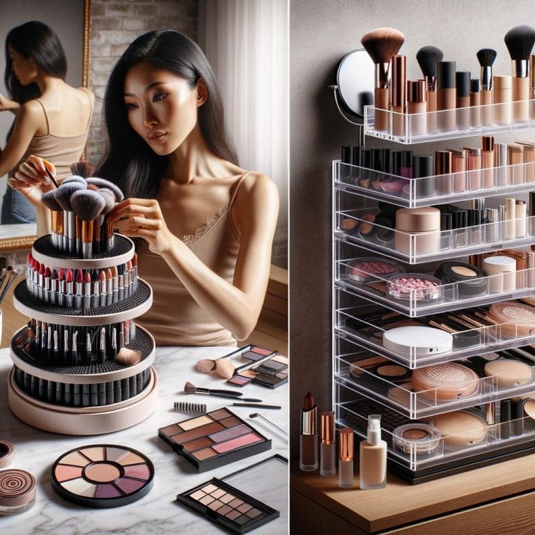 Makeup Organizing Solutions 17 Explore our top makeup organizing solutions for a clutter-free beauty routine. #MakeupOrganizingSolutions