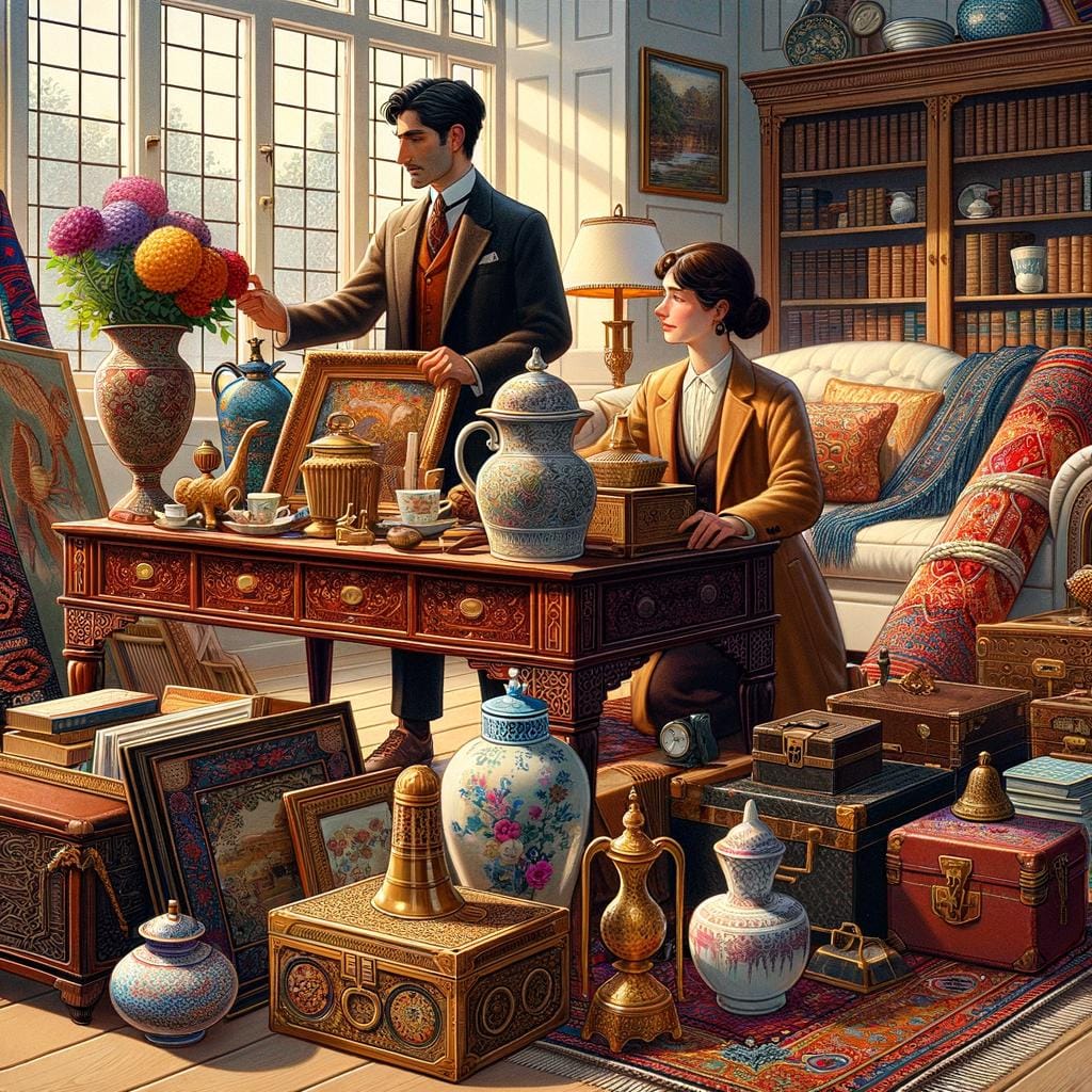 Efficiently organizing and styling home accessories for a well-managed living space