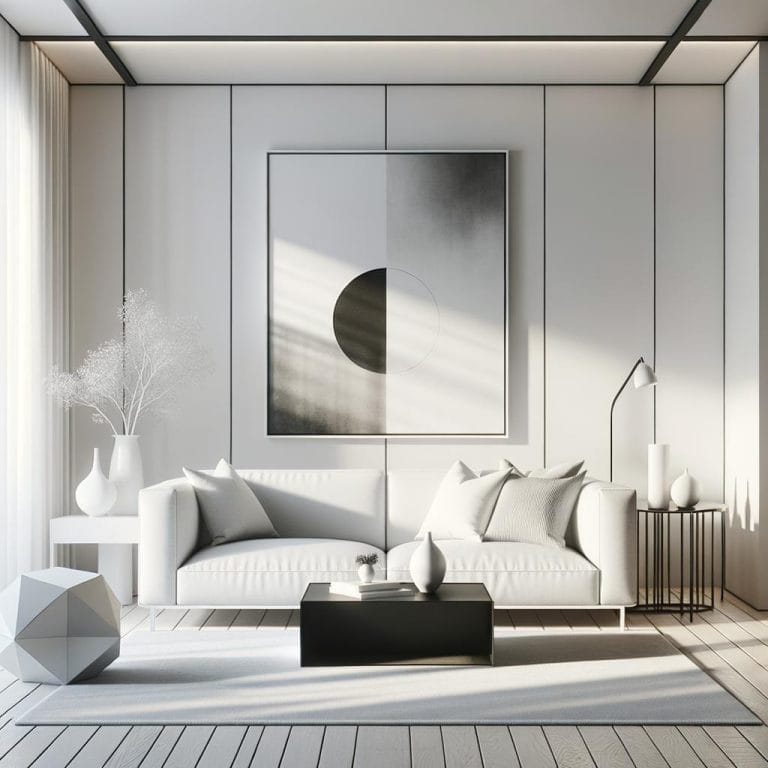 Simple, sleek, and timeless aesthetic for modern decor and graphic elements
