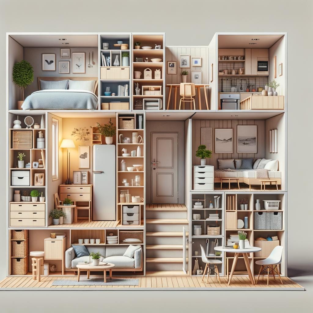 Efficient space-saving tips for organizing small apartments effectively
