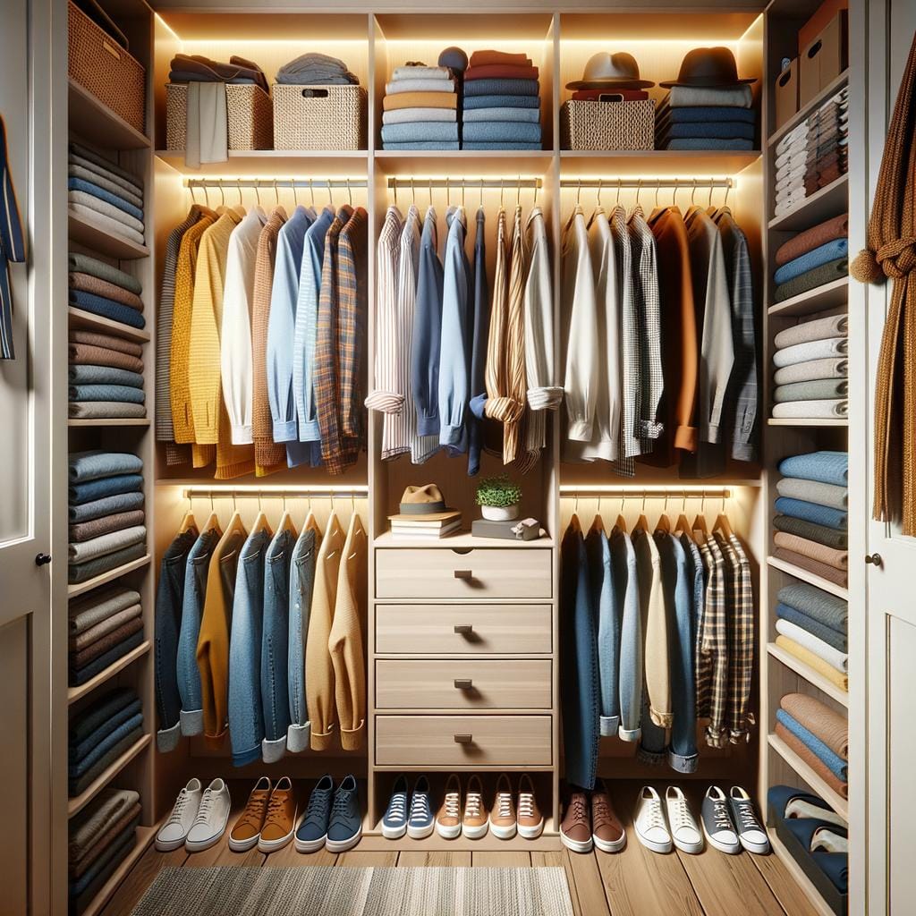 Organizing Small Closets 1 Organizing small closets efficiently with smart storage solutions