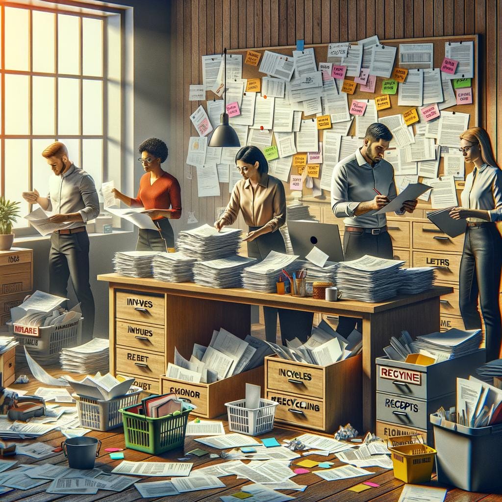 Paperwork Decluttering Routines 1 Efficient paperwork decluttering routines for increased productivity and organization
