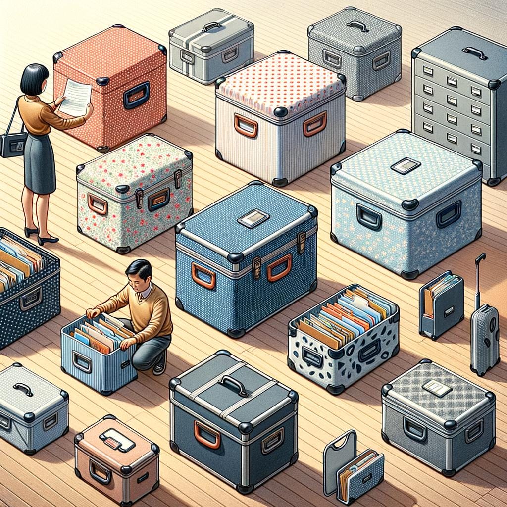 Convenient PORTABLE FILING SOLUTIONS for on-the-go organization