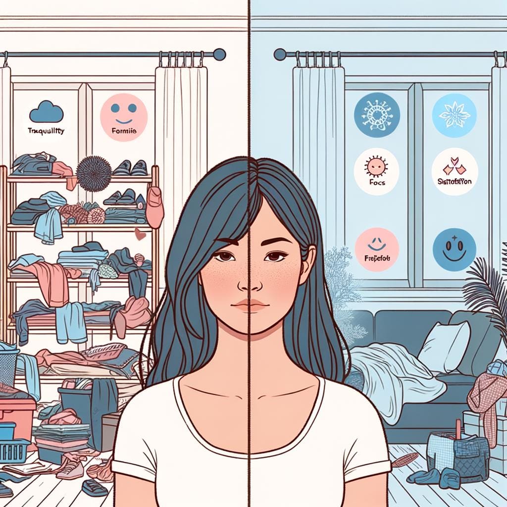 Psychological Benefits of Decluttering Enhance mental well-being through decluttering - experience the psychological benefits firsthand