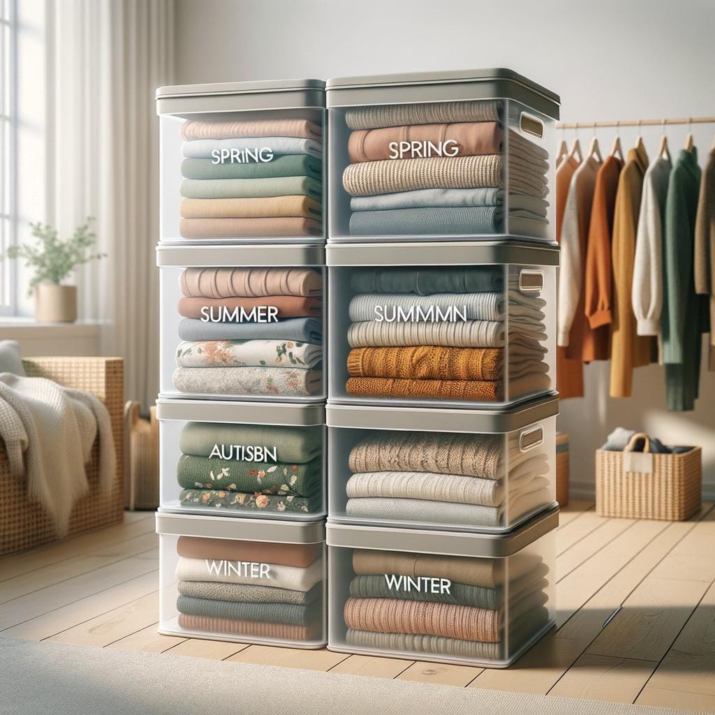 Seasonal Wardrobe Storage Efficient seasonal wardrobe storage solutions for a clutter-free closet organization