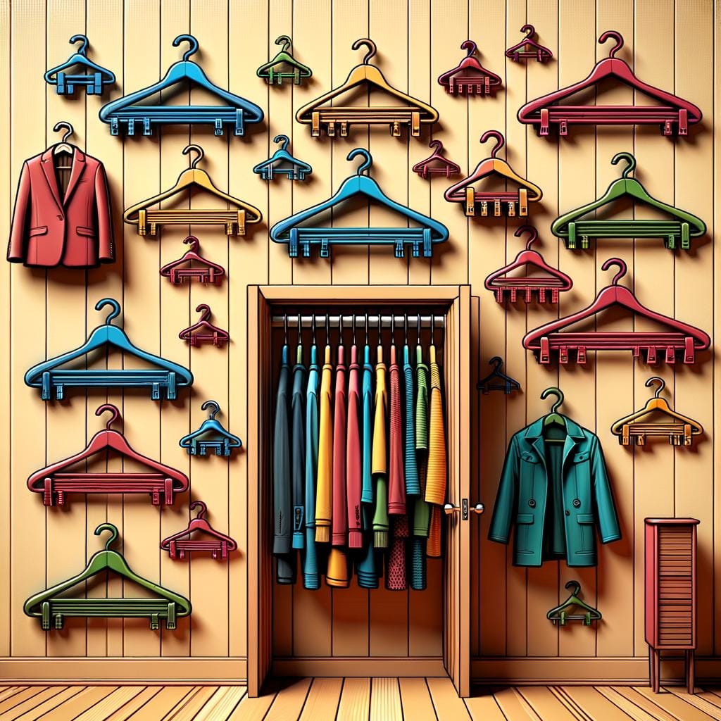 Space-Saving Hangers 1 Organize your closet with these compact hangers