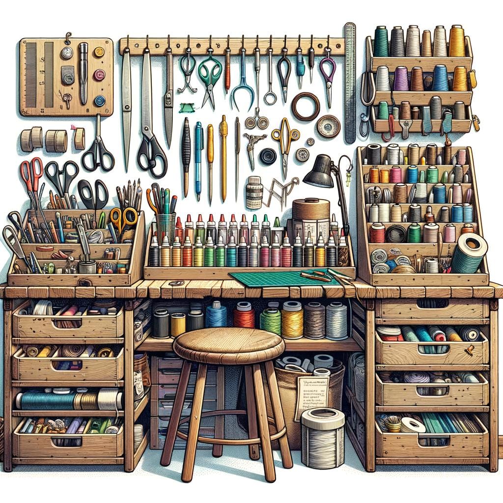 Tool racks for crafting - store tools with ease and accessibility