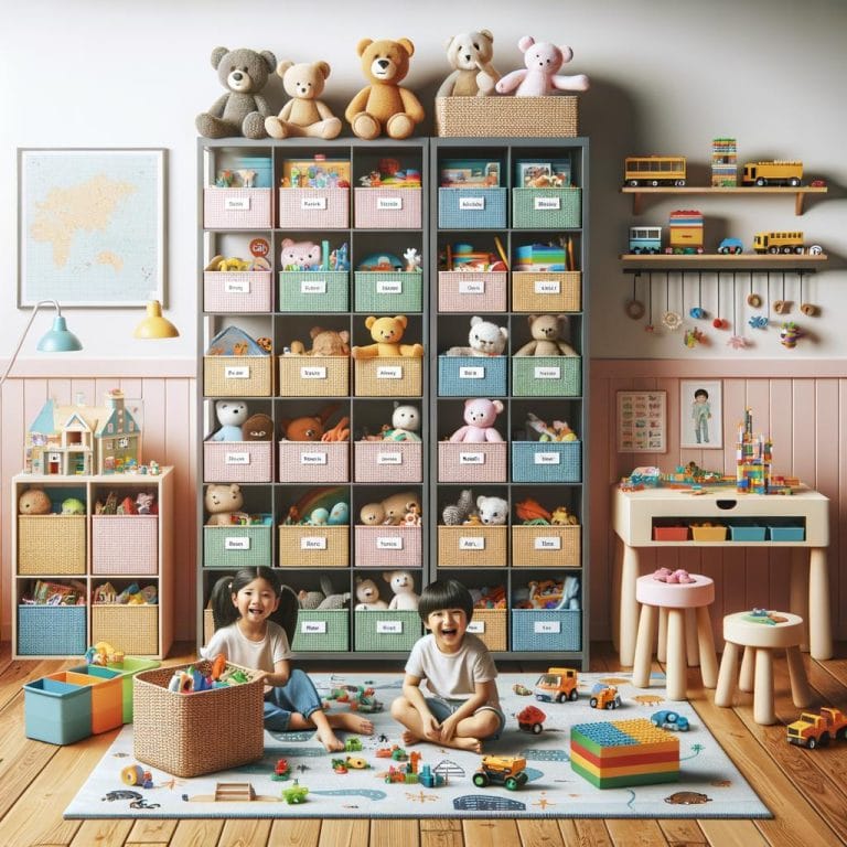 Toy Storage Systems 7 Efficient TOY STORAGE SYSTEMS to keep play area organized and clutter-free