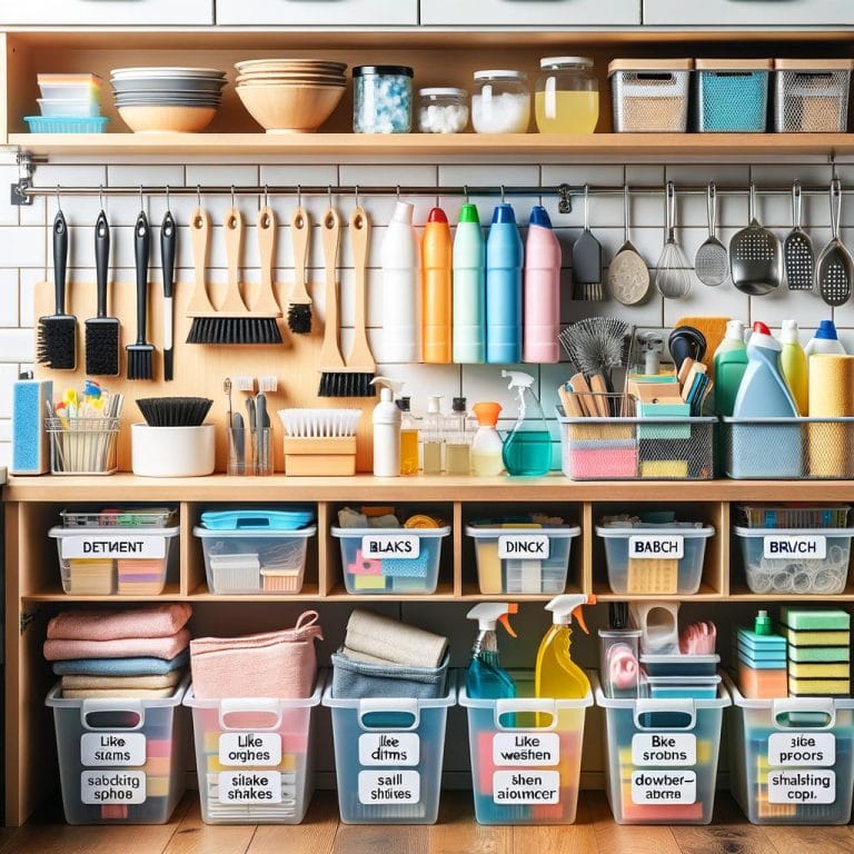 Under-Sink Organization Tips 13 categorize, use bins, labels, and stackable containers efficiently