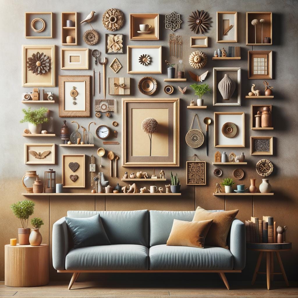 stylish hooks, shelves, and racks for a clutter-free space