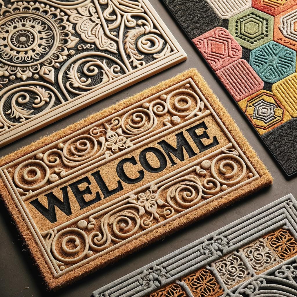 Welcome Mat Selections Explore diverse WELCOME MAT SELECTIONS for your entryway makeover