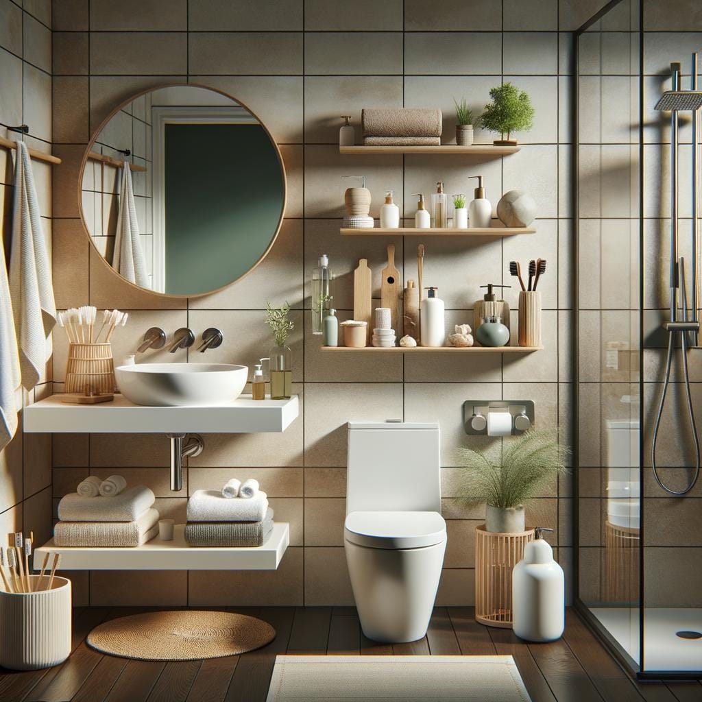 Declutter, categorize, and store items for a tidy and functional space