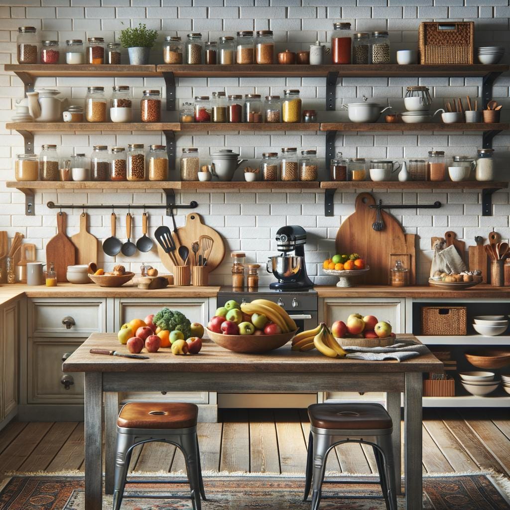 Declutter, label, categorize items for quick access