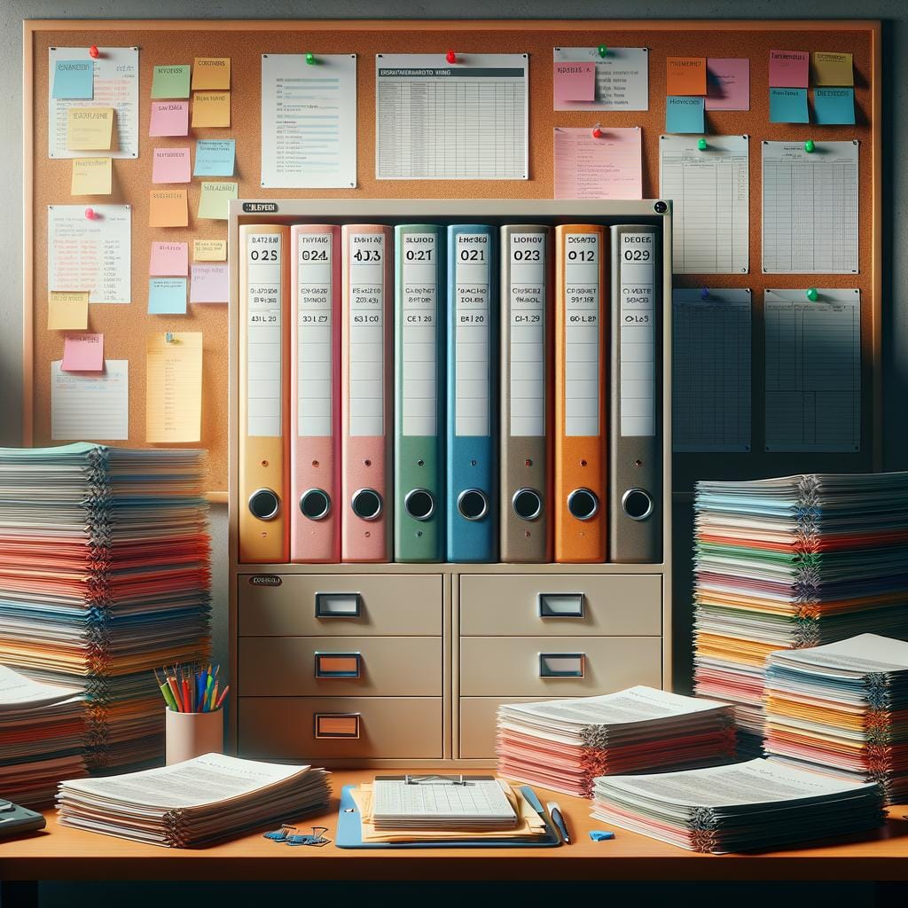 Efficient Paperwork Organization - Essential tips for keeping your paperwork effectively sorted and easily accessible