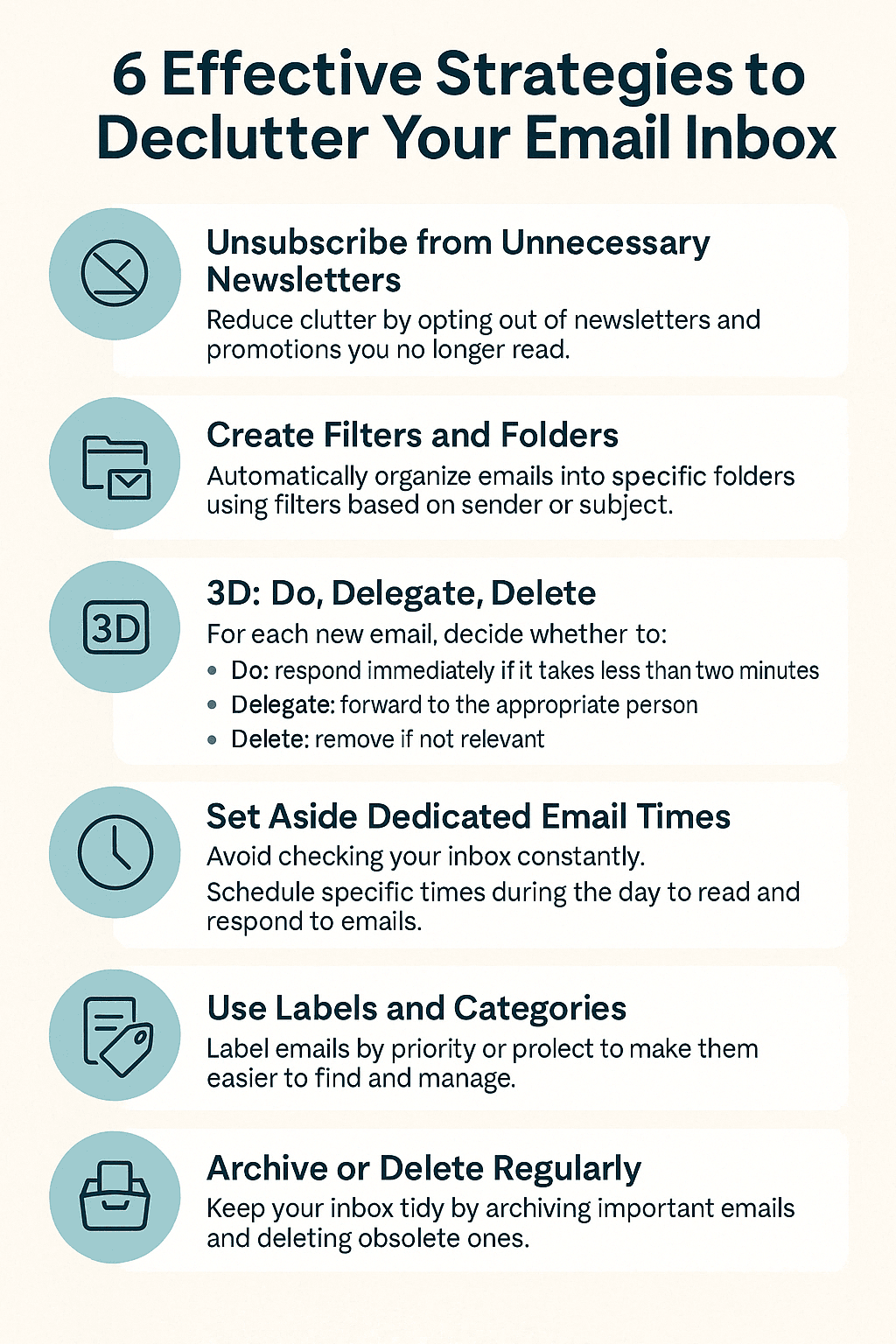 Email Management Techniques